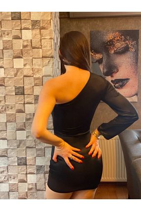 لباس مشکی زنانه بافتنی KAYAHAN COLLECTION - کد 239863533