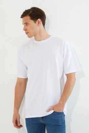 تی شرت سفید زنانه اورسایز کد 238614119