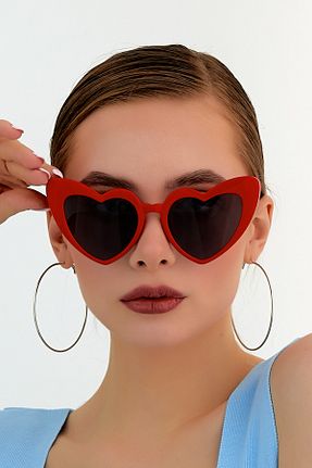 عینک آفتابی قرمز زنانه UV400 ModaLand - کد 239094344