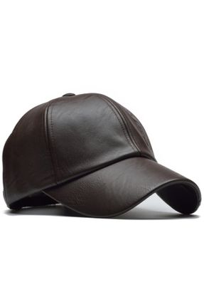 کلاه مشکی زنانه چرم طبیعی کد 239328285