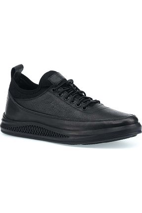 کفش پیاده روی مشکی مردانه چرم اصل Dockers - کد 239620893