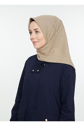 روسری قهوه ای پنبه ای Levidor - کد 239750144