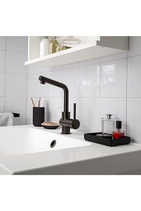 نظم دهنده حمام مشکی پلی پروپیلن IKEA - کد 94805460