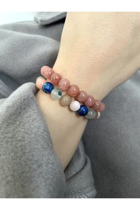 دستبند جواهر زنانه سنگ طبیعی کد 239971405