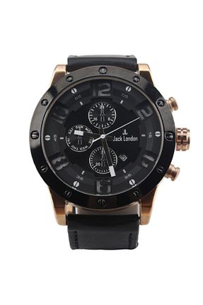 ساعت مچی مشکی مردانه 46-50 میلی متر Jack London - کد 68661084