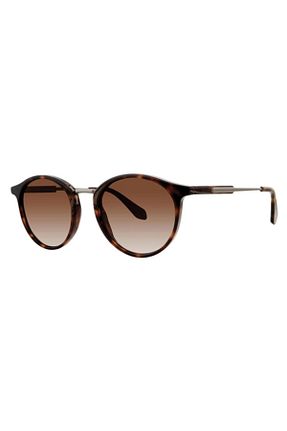 عینک آفتابی قهوه ای زنانه UV400 ZAC POSEN - کد 241295885