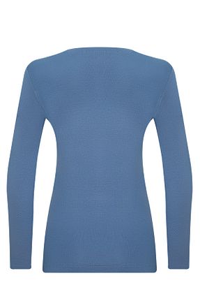 بادی آبی زنانه یقه دوچرخه mis-san - کد 240594187