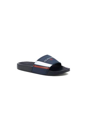 دمپائی آبی مردانه پاشنه تخت U.S. Polo Assn. - کد 241715473