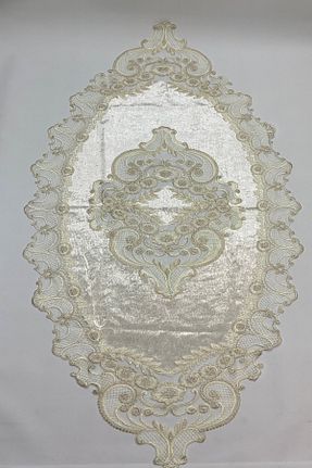 سرویس آمریکائی بژ مستطیل Çalışkan Çeyiz Evi - کد 239203205