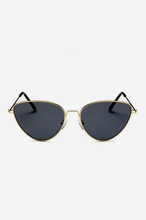 عینک آفتابی طلائی زنانه UV400 Oppacity - کد 241784412