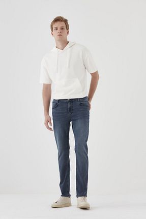 شلوار جین نارنجی مردانه پاچه ساده Pantamo Jeans - کد 242659628