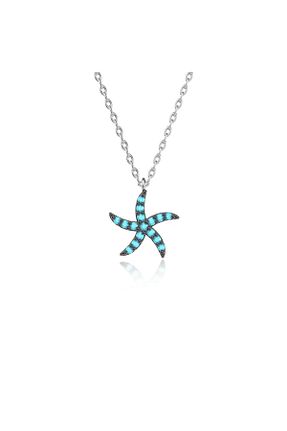 گردنبند نقره زنانه 925 عیار Indigo Takı - کد 243809021