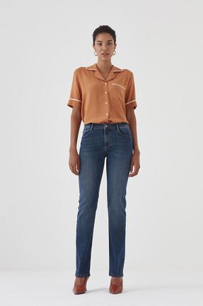شلوار جین آبی زنانه پاچه تنگ Pantamo Jeans - کد 242679801