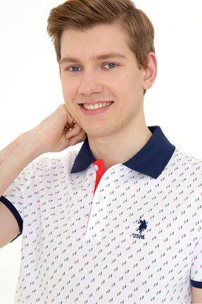پولوشرت سرمه ای مردانه پارچه U.S. Polo Assn. - کد 242436873
