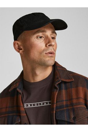 کلاه مشکی مردانه پنبه ای Jack & Jones - کد 241988881