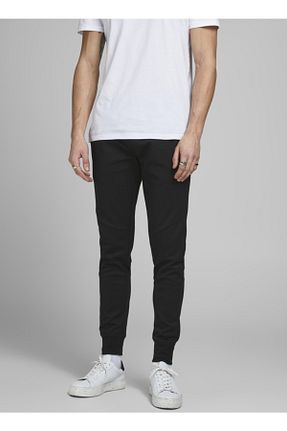ساق شلواری مشکی مردانه بافتنی Jack & Jones - کد 242471122