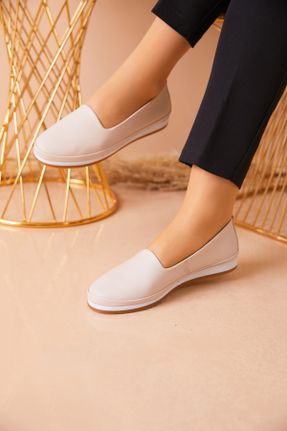 کفش کلاسیک بژ زنانه پاشنه کوتاه ( 4 - 1 cm ) کد 242687156