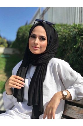 شال مشکی زنانه Larissa Scarf - کد 239823355