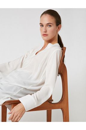 تونیک طوسی زنانه بافتنی Koton - کد 49949758