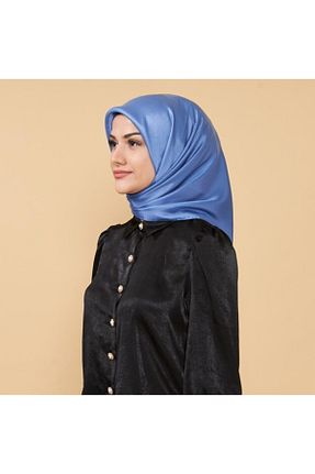 روسری آبی 100 x 100 ALLURİNG - کد 244679815