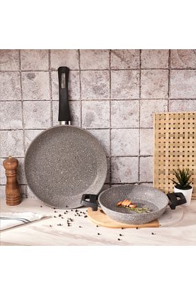 ماهیتابه طوسی زیره نچسب Karaca - کد 48882911