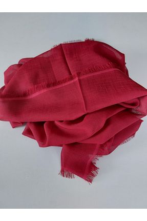شال زرشکی زنانه پنبه ای ÇamaŞırcıM - کد 245173466