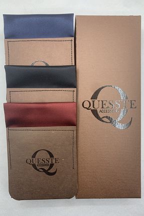 دستمال جیبی رنگی مردانه پارچه ای Quesste Accessory - کد 245174183