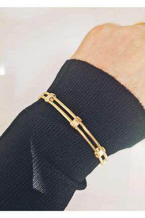 دستبند جواهر طلائی زنانه روکش طلا WONDER TOUCH - کد 244171378
