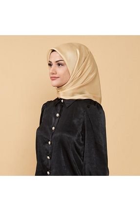 روسری سرمه ای 100 x 100 ALLURİNG - کد 244679485