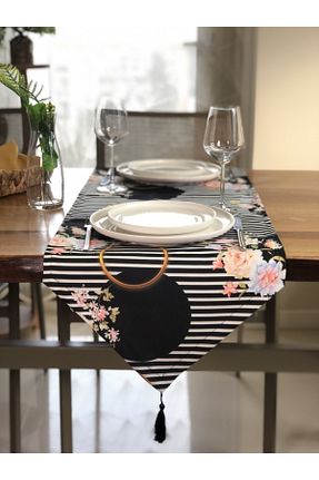 سرویس آمریکائی قهوه ای مستطیل desen izmir - کد 48683430