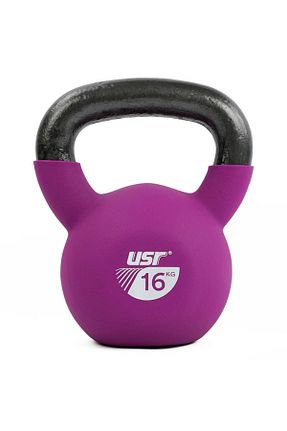 دمبل و صفحه وزنه بنفش نئوپرن Usr - کد 246559230