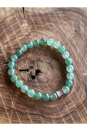 دستبند جواهر سبز زنانه سنگ طبیعی Naturagems - کد 247890242