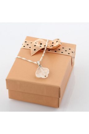 گردنبند جواهر سفید زنانه سنگ OSMANLI DEĞERLİ TAŞ - کد 247970327