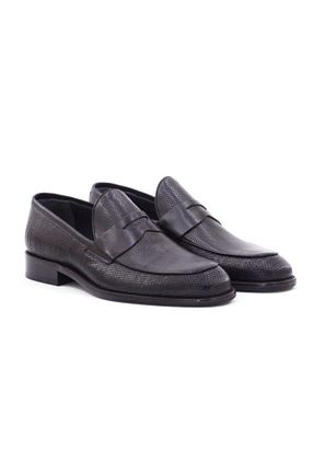 کفش لوفر مشکی مردانه پاشنه کوتاه (1 - 4 سانتی متر) step by step - کد 36968784