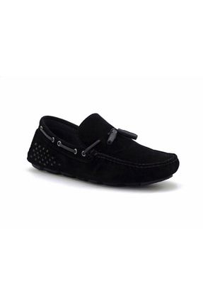 کفش لوفر مشکی مردانه چرم خالص step by step - کد 39117847