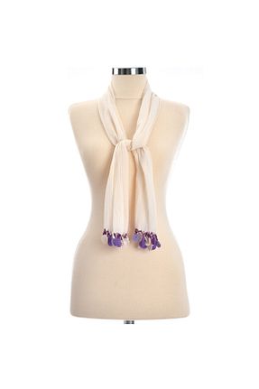 دستمال گردن نباتی زنانه پنبه ای Dosimira - کد 34469886