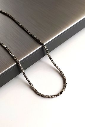 گردنبند نقره مردانه 925 عیار Piraye Silver - کد 68735282