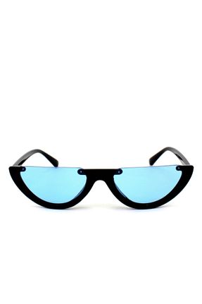 عینک آفتابی آبی زنانه UV400 Toz Vintage - کد 48205095