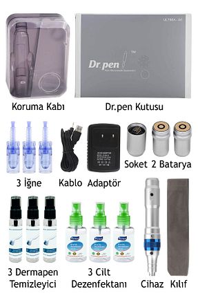 درمارولر سفید 500-999 Dr.Pen - کد 4564611