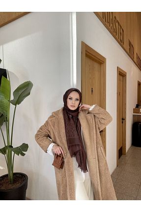 شال رنگی زنانه ابریشم ŞALCIEŞARP - کد 237806007
