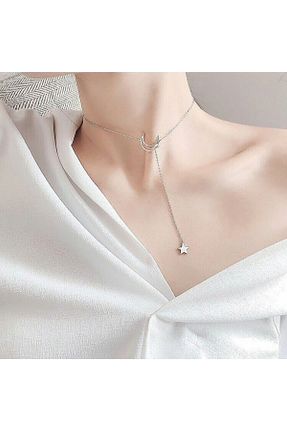 گردنبند نقره زنانه 925 عیار Dmn telkari Silver - کد 246583638