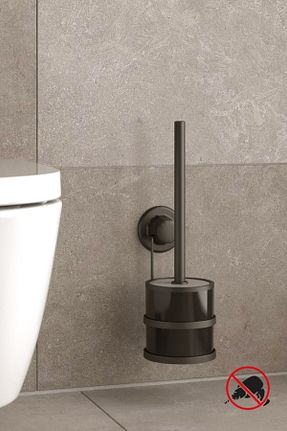 فرچه توالت مشکی فلزی Tekno-tel - کد 246759039