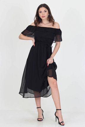 لباس مشکی زنانه بافتنی Neşeli Butik - کد 248840854