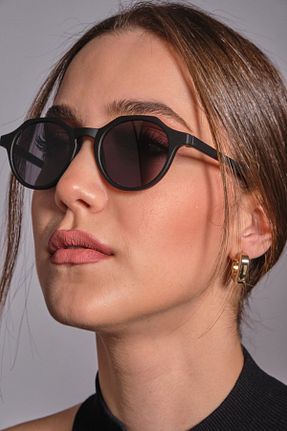 عینک آفتابی مشکی زنانه UV400 Monvago - کد 248190206