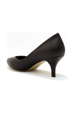 کفش کلاسیک مشکی زنانه چرم مصنوعی پاشنه کوتاه ( 4 - 1 cm ) پاشنه نازک کد 153338491