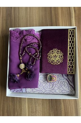 سجاده بنفش پنبه ای Markapolin - کد 113186614