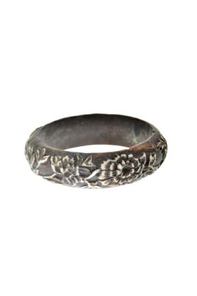 دستبند جواهر نارنجی زنانه چرم Hd Marketim - کد 71638724