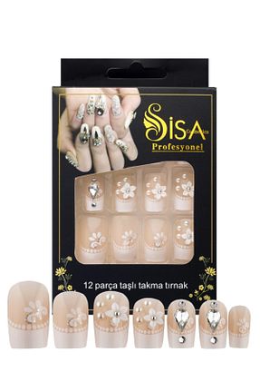 ناخن مصنوعی و اکسسوری رنگی SİSA Cosmetics - کد 250040962