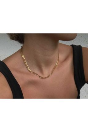 گردنبند جواهر طلائی زنانه روکش طلا کد 249681815