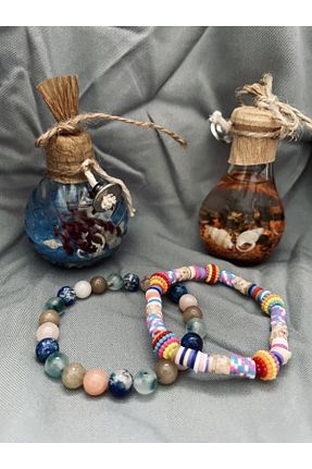 دستبند جواهر رنگی زنانه سنگ طبیعی Padore Accessory - کد 250269303